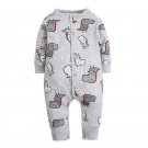Newborn Baby Boy Girl Cartoon Car Romper