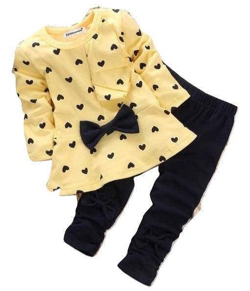 Newborn Baby Girl Sets Polka Dot Outfit Clothes