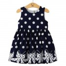 Princess Baby Polka Dot Bow Ball Gown Dress