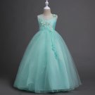 Princess Party Mesh Flower Pageant Dress