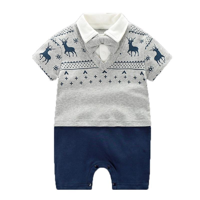 Summer Baby Boy Sailor Romper Jumpsuit