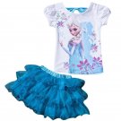 Summer Girls Moana Elsa Ice Cream Outfit