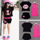Summer Kid European Style Top T Shirt Shorts Clothes
