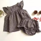 Summer Style Dot Baby Girl Novelty Sleeveless Clothes