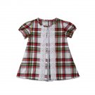 Toddler Baby Girls Plaid Ruffles Dress