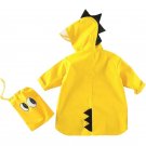 Unisex Baby Boy Girl Dinosaur Raincoat