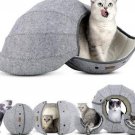 Warm Cat Tunnel Shell Pet Bed Multifunctional