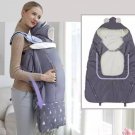 Warm Infant Mantle Baby Carrier Windproof Strap Cover