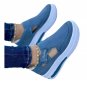 Women Breathable Lace Up Mesh Sneakers Shoes