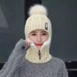 Women Neck Knit Wrap Wool Hat