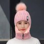 Women Neck Knit Wrap Wool Hat