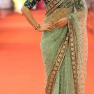 Saree - Net With Heavy Embroidery Lace Work