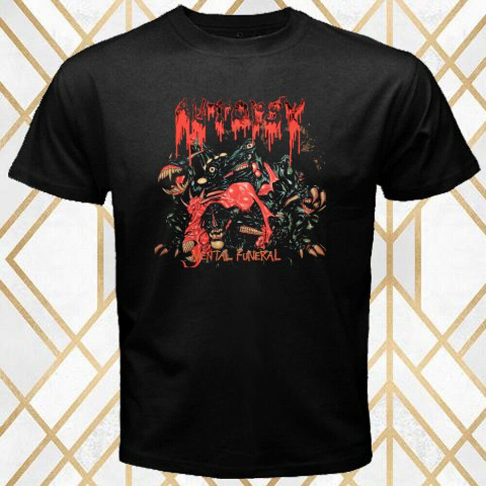 Autopsy-Death-Metal-Band-Mental-Funeral-Album-Mens T-Shirt S-2XL