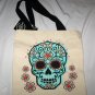 Sugar Skull Canvas Tote