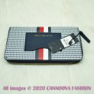 TOMMY HILFIGER Houndstooth Zip Wallet Purse (69J2178 410) Wallet Perfect Gift