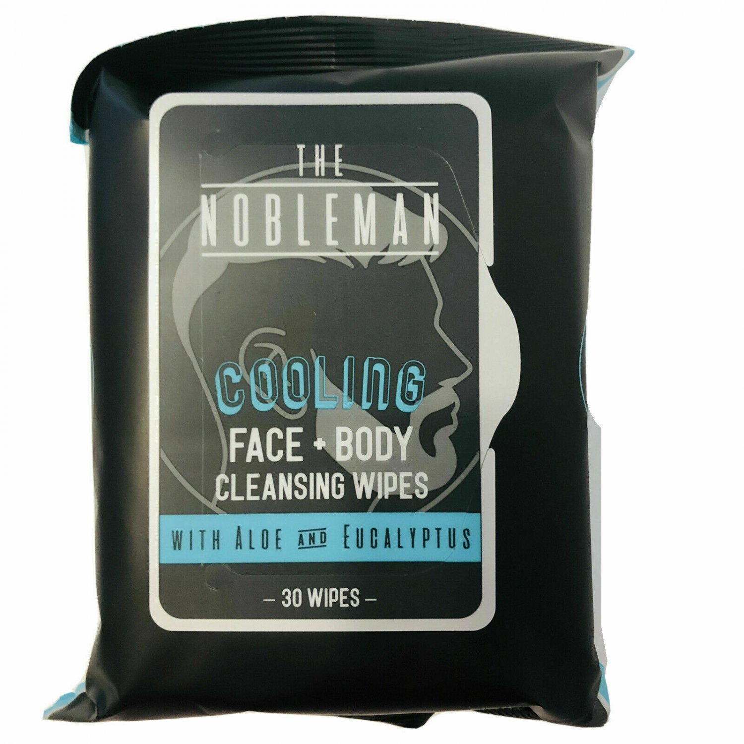 The Nobleman Mens Face & Body Cleansing Wipes