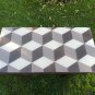 Coffee Table with 3D Pattern