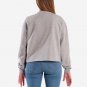 OPENSPACE  SIZE XL, art & fashion Crewneck Sweatshirt for woman, gray, biodegradable package