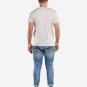 OPENSPACE SIZE M 100% organic cotton, vegan, biodegradable packaging, art t-shirt for man, white