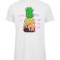 OPENSPACE SIZE XL 100% organic cotton, vegan, biodegradable packaging, art t-shirt for man, white