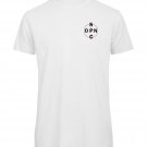 OPENSPACE SIZE XXL 100% organic cotton, vegan, biodegradable packaging, art t-shirt for man, white