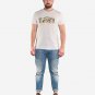 OPENSPACE SIZE S 100% organic cotton, vegan, biodegradable packaging, art t-shirt for man, white