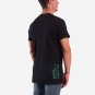 OPENSPACE SIZE M 100% organic cotton, vegan, biodegradable packaging, art t-shirt for man, black