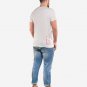 OPENSPACE SIZE L 100% organic cotton, vegan, biodegradable packaging, art t-shirt for man, white