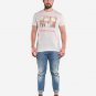 OPENSPACE SIZE L 100% organic cotton, vegan, biodegradable packaging, art t-shirt for man, white