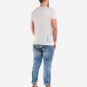 OPENSPACE SIZE XXL 100% organic cotton, vegan, biodegradable packaging, art t-shirt for man, white