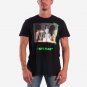 OPENSPACE SIZE M 100% organic cotton, vegan, biodegradable packaging, art t-shirt for man, black