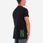 OPENSPACE SIZE XXL 100% organic cotton, vegan, biodegradable packaging, art t-shirt for man, black