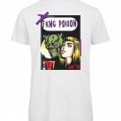 OPENSPACE SIZE S 100% organic cotton, vegan, biodegradable packaging, art t-shirt for man, white