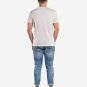 OPENSPACE SIZE XL 100% organic cotton, vegan, biodegradable packaging, art t-shirt for man, white