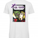 OPENSPACE SIZE XXL 100% organic cotton, vegan, biodegradable packaging, art t-shirt for man, white