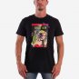 OPENSPACE SIZE L 100% organic cotton, vegan, biodegradable packaging, art t-shirt for man, black