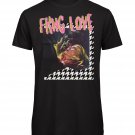 OPENSPACE SIZE XXL 100% organic cotton, vegan, biodegradable packaging, art t-shirt for man, black