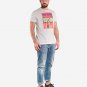 OPENSPACE SIZE XXL 100% organic cotton, vegan, biodegradable packaging, art t-shirt for man, white