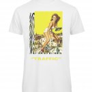 OPENSPACE SIZE XL 100% organic cotton, vegan, biodegradable packaging, art t-shirt for man, white