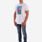 OPENSPACE SIZE S 100% organic cotton, vegan, biodegradable packaging, art t-shirt for man, white