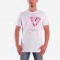 OPENSPACE SIZE S 100% organic cotton, vegan, biodegradable packaging, art t-shirt for man, white