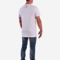 OPENSPACE SIZE M 100% organic cotton, vegan, biodegradable packaging, art t-shirt for man, white