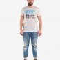 OPENSPACE SIZE XXL 100% organic cotton, vegan, biodegradable packaging, art t-shirt for man, white