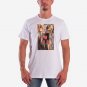 OPENSPACE SIZE XXL 100% organic cotton, vegan, biodegradable packaging, art t-shirt for man, white