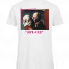 OPENSPACE SIZE M 100% organic cotton, vegan, biodegradable packaging, art t-shirt for woman, white