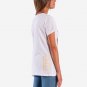 OPENSPACE SIZE S 100% organic cotton, biodegradable package, art STRASS t-shirt for woman, white