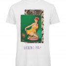 OPENSPACE SIZE XS 100% organic cotton, vegan, biodegradable packaging, art t-shirt for woman, white
