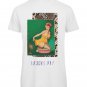 OPENSPACE SIZE XS 100% organic cotton, vegan, biodegradable packaging, art t-shirt for woman, white