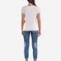 OPENSPACE SIZE S 100% organic cotton, vegan, biodegradable packaging, art t-shirt for woman, white