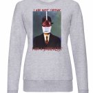 OPENSPACE  SIZE M, art & fashion Crewneck Sweatshirt for man, gray, biodegradable package